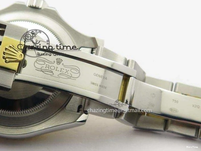 MiroTime 0207 Unisex Yacht-Master 116622 JF Best Edition SS YG Blue Dial On Bracelet A 3916